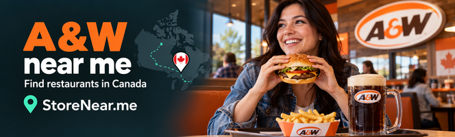 A&W in Mississauga, Ontario – 61 Locations on the Map