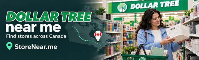 Dollar Tree Locations in Canada – Find Dollar Tree Near Me