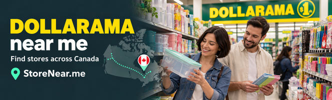 Dollarama Locations in Canada – Find Dollarama Near Me