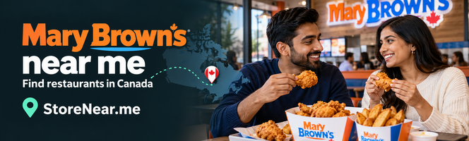 Mary Brown's Locations in Canada – Find Mary Brown's Near Me