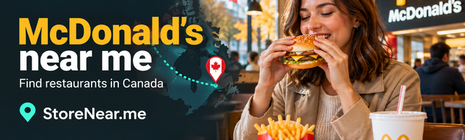 McDonald's Locations in Canada – Find McDonald's Near Me
