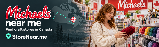 Michaels Locations in Canada – Find Michaels Near Me