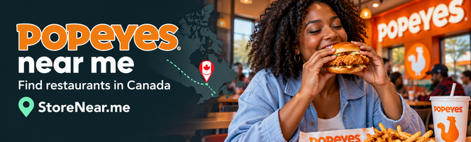Popeyes Locations in Canada – Find Popeyes Near Me