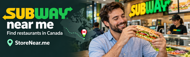 Subway Locations in Canada – Find Subway Near Me