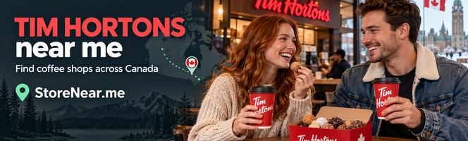 Tim Hortons Locations in Canada – Find Tim Hortons Near Me