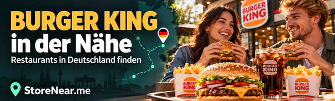 Burger King Filialen in Deutschland – Burger King in der Nähe finden