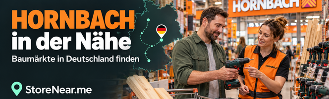Hornbach Filialen in Deutschland – Hornbach in der Nähe finden