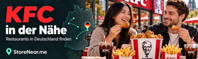 KFC Filialen in Deutschland – KFC in der Nähe finden