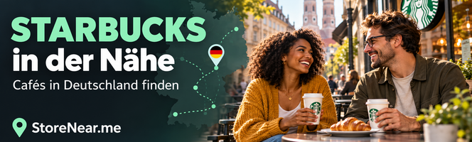 Starbucks Filialen in Deutschland – Starbucks in der Nähe finden