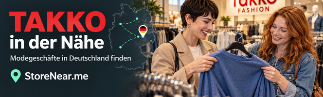 Takko Filialen in Deutschland – Takko in der Nähe finden
