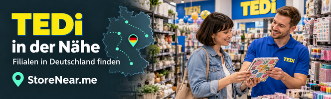 TEDi Filialen in Deutschland – TEDi in der Nähe finden