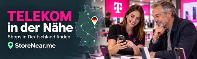 Telekom Shop Filialen in Deutschland – Telekom Shop in der Nähe finden
