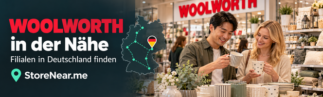 Woolworth Filialen in Deutschland – Woolworth in der Nähe finden