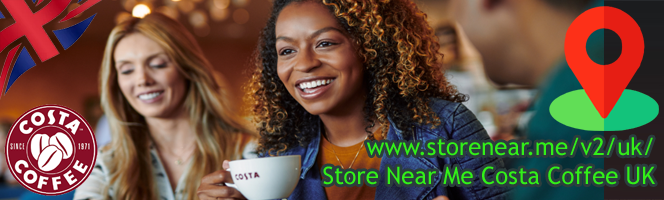 Costa Coffee Stores in UK - Find retail stores near you