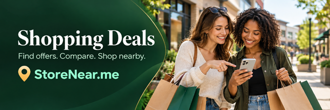 Shopping Deals - Find offers. Compare. Shop nearby. StoreNear.me