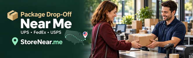Package Drop-Off Near Me - Store Near Me
